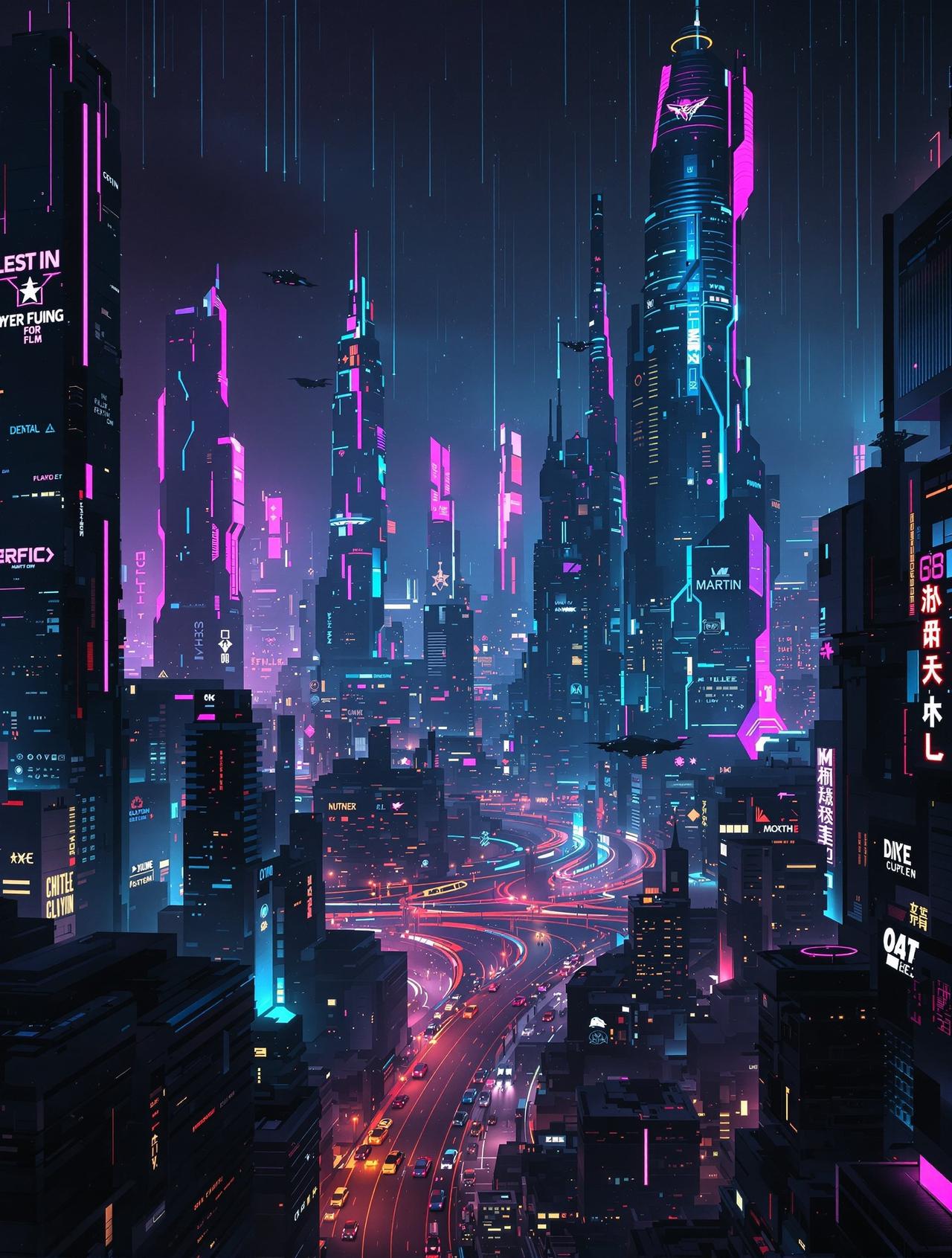未来都市 封面 - 科幻电影